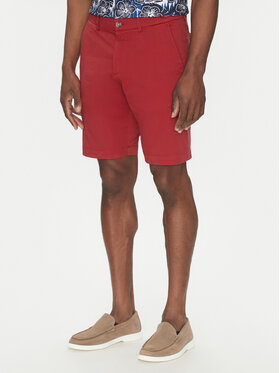 Hechter Paris Hechter Paris Stoffshorts 26664 151365 Rot Regular Fit