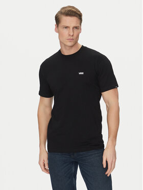 Vans Vans T-krekls Left Chest Logo VN0A3CZEY281 Melns Classic Fit