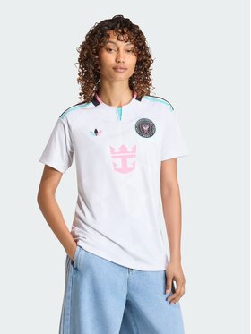 adidas adidas Koszulka techniczna 171936 Biały Regular Fit