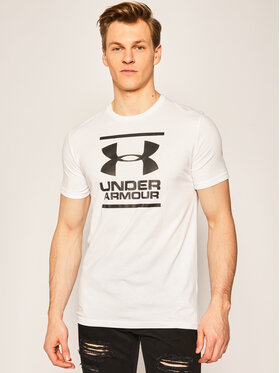 Under Armour Under Armour Φανελάκι τεχνικό Ua Gl Foundation 1326849 Λευκό Loose Fit