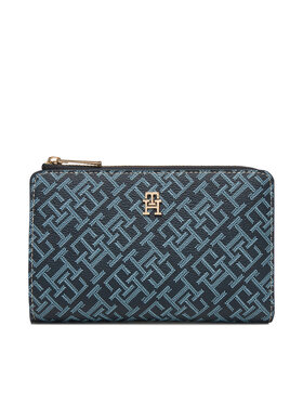 Tommy Hilfiger Tommy Hilfiger Novčanik Th Icon Bifold Wallet Monoplay AW0AW18594 Tamnoplava