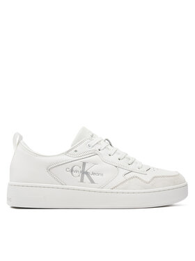 Calvin Klein Jeans Calvin Klein Jeans Sneakers Basket Cupsole Low Lth Ml YM0YM00574 Bianco