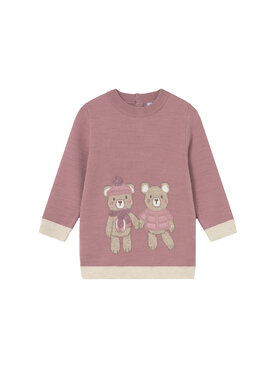Mayoral Трикотажна сукня 2911 Рожевий Relaxed Fit