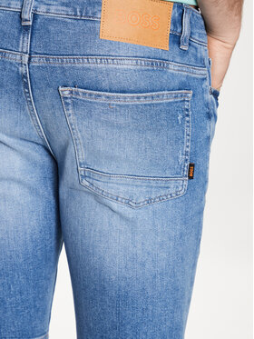Boss Kratke traperice Delaware 50490005 Plava Slim Fit