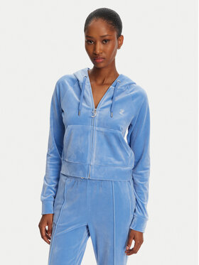 Juicy Couture Juicy Couture Džemperis Madison JCWA122001 Mėlyna Slim Fit