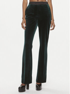 KARL LAGERFELD KARL LAGERFELD Pantaloni di tessuto 240W1004 Verde Regular Fit