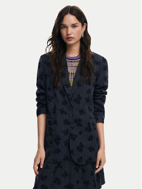 Desigual Desigual Сако Zagrez 24WWEW46 Сив Relaxed Fit