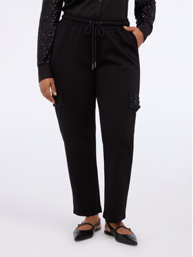 Fiorella Rubino Fiorella Rubino Pantaloni di tessuto P807L002318N033 Nero Regular Fit