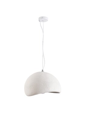 MIAhome MIAhome Lampa wisząca Japandi 60 cm Biały