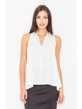 FIGL FIGLFIGL Blusa M480 Écru Regular Fit