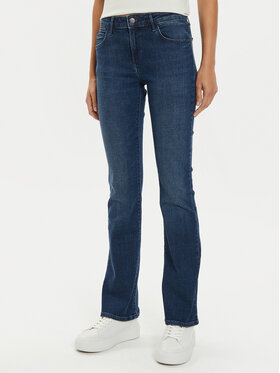 Wrangler Wrangler Traperice 112356395 Tamnoplava Bootcut Fit