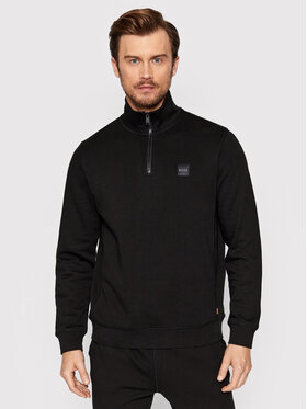 BOSS Boss Bluză Zetrust 50468926 Negru Regular Fit