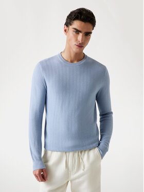 Guess Guess Sweter 176191 Niebieski Classic Fit