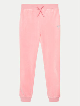 Guess Guess Melegítő alsó J4YQ20 KBXI2 Rózsaszín Regular Fit