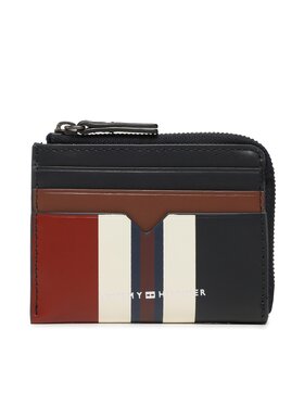 Tommy Hilfiger Tommy Hilfiger Etui na karty kredytowe Th Modern Leather Cc With Zip AM0AM10820 Granatowy
