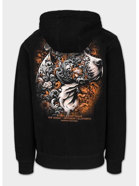 PITBULL PITBULL Bluza TATTOO Czarny Regular Fit