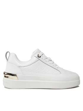 Tommy Hilfiger Tommy Hilfiger Sneakersy Lux Court Sneaker Monogram FW0FW07808 Biały