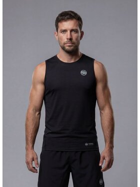 PITBULL PITBULL Tank top RUNWAY Czarny Regular Fit