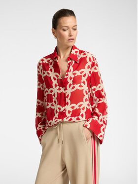 Elena Mirò Elena Mirò Camicia 5155P200217N003 Rosso Regular Fit