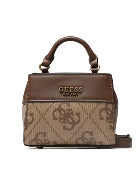 Guess Guess Geantă Berta Mini HWBB86 88770 Maro