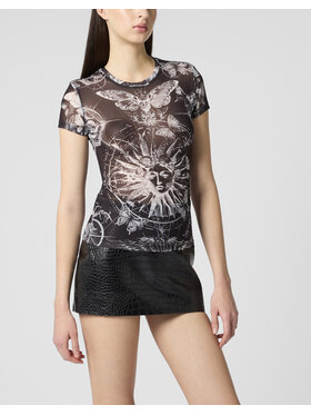 PHILIPP PLEIN PHILIPP PLEIN T-shirt 29891 Nero Skin Tight Fit
