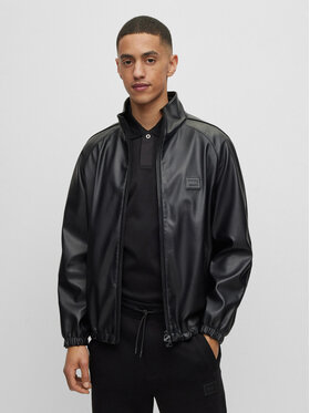 HUGO Hugo Giacca in similpelle Urando2331 50496176 Nero Relaxed Fit