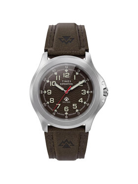Timex Timex Zegarek TW4B35500 Brązowy