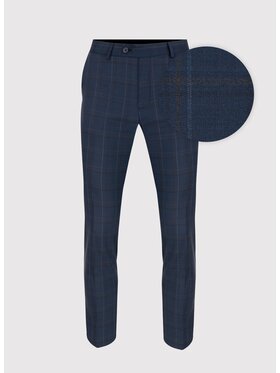 Pako Lorente Pako Lorente Spodnie garniturowe P24SF-6G-012 Granatowy Slim Fit