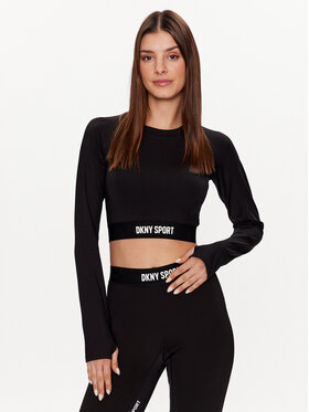 DKNY Sport DKNY Sport Särkpluus DP2T9185 Must Classic Fit