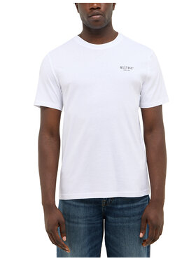 Mustang Mustang T-shirt Style Austin Bianco Regular Fit