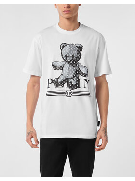 PHILIPP PLEIN PHILIPP PLEIN T-Shirt 25579 Bílá Regular Fit