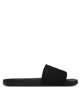Calvin Klein Calvin Klein Nazouváky Nemo - Canvas Signature Logo Sliders HW0HW02960 Černá