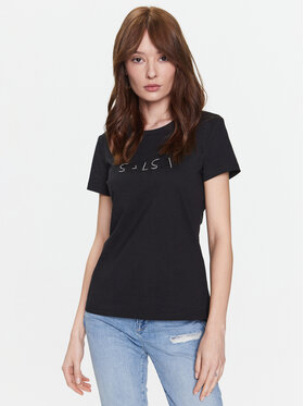 Salsa Salsa Тишърт 127198 Черен Regular Fit