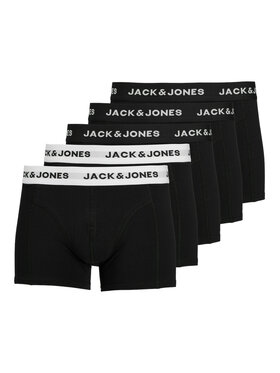 Jack&Jones Jack&Jones Set 5 perechi boxeri 12254366 Negru