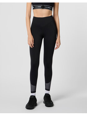 Plein Sport Plein Sport Legginsy 29195 Czarny Active Fit