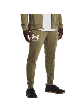 Under Armour Under Armour Pantaloni da tuta Under Armour Rival Terry Joggers Verde Regular Fit