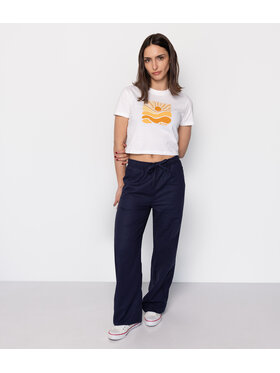 Lee Cooper Lee Cooper Spodnie materiałowe LIANA 3600 Granatowy Comfort Fit