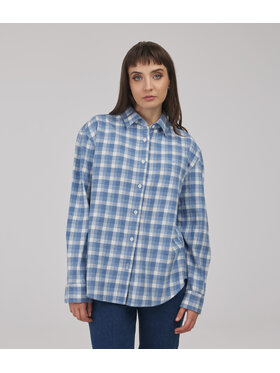 Lee Cooper Lee Cooper Koszula RENATA Niebieski Oversize