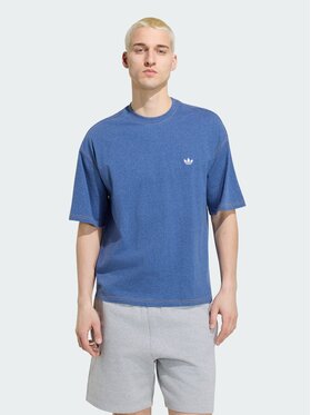 adidas adidas T-Shirt 165104 Niebieski jasny Loose Fit