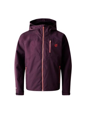 Dare2B Dare2B Kurtka przeciwdeszczowa Switch Out Fioletowy Long Fit