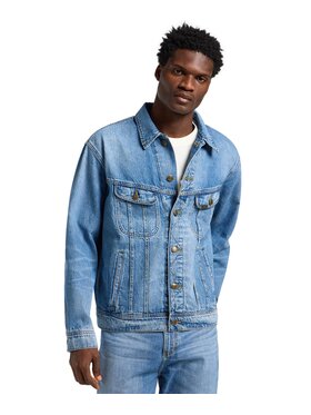 Lee Lee Kurtka jeansowa 112364153 Niebieski Relaxed Fit