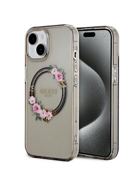 Guess Guess Etui na telefon Apple iPhone 15 Czarny