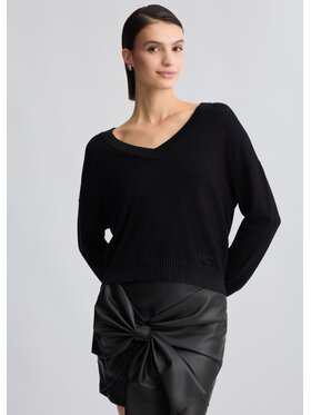 Liu Jo Liu Jo Sweter TA5062MS49I22222 Czarny Regular Fit