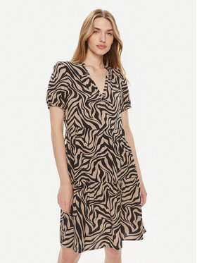 ONLY ONLY Sommerkleid Nova 15222215 Schwarz Regular Fit
