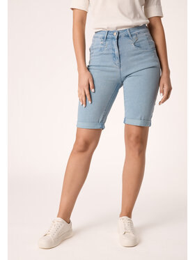 QUIOSQUE QUIOSQUE Spodnie materiałowe QUIOSQUE 3SS003801 Niebieski Regular Fit