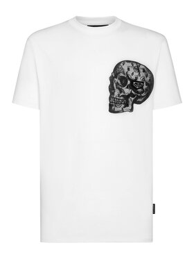 PHILIPP PLEIN PHILIPP PLEIN T-Shirt 13301 Bílá Regular Fit