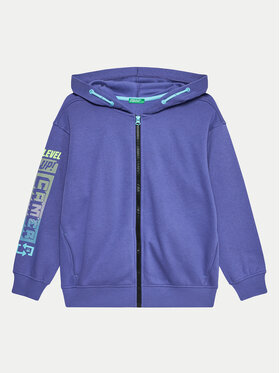 United Colors Of Benetton United Colors Of Benetton Felpa 3WFMC504K Blu Regular Fit