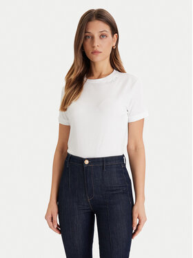 Guess Guess Футболка V5BI12 K8FQ4 Білий Regular Fit