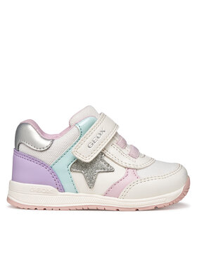 Geox Geox Laisvalaikio batai B Rishon Girl B560LA 0BCEW C1022 Balta