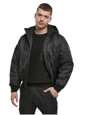 Brandit Brandit Kurtka bomber 3150.2.3XL Czarny Regular Fit